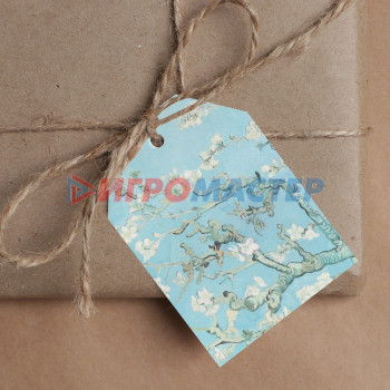 Шильдик на подарок «Цветочный», 5 × 7 см
