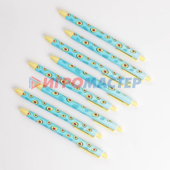Автоматическая пластиковая шариковая ручка софт тач «Ручку Н-надо?», 0,7 мм цена за 1 шт