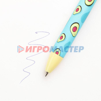 Автоматическая пластиковая шариковая ручка софт тач «Ручку Н-надо?», 0,7 мм цена за 1 шт