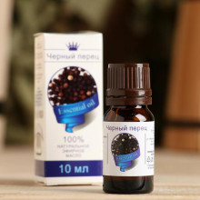 Эфирное масло "Чёрный перец", флакон-капельница, аннотация, 10 мл