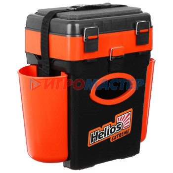 Ящик зимний Helios FishBox 10 л, цвет оранжевый