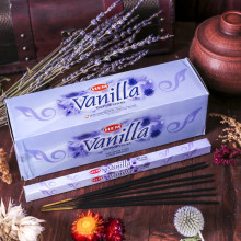 Благовония "HEM" 8 палочек угольные vanilla