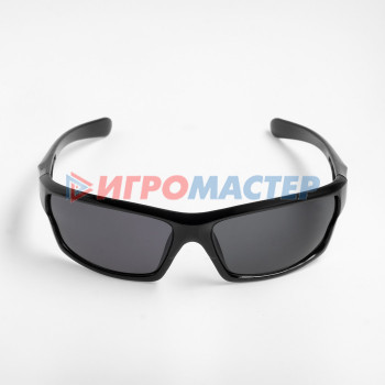 Очки солнцезащитные спортивные "Мастер К.", поляризационные, 4.5 х 14 см