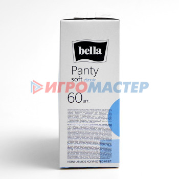 Ежедневные прокладки Bella Panty Soft Classic, 60 шт.