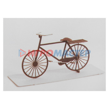 Модель 3D «Велосипед» из бумаги с лазерной резкой