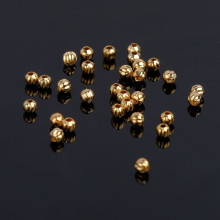 Кримп (зажимная бусина) СМ-378 (набор 30шт), 2,4мм, цвет золото