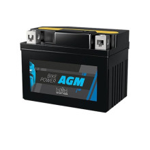 Аккумулятор intAct IA YT14B-BS, AGM, 12В, 12Ач, пуск ток 140 А, прямая (+ -)