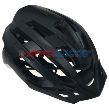 Шлем велосипедиста BATFOX, размер 58-60 см, H588, цвет чёрный