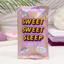 Шипучая соль для ванн Candy bath bar "Sweet Sweet Sleep"