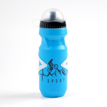 Бутылка для воды велосипедная 650 мл "Мастер К.", с креплением, синяя