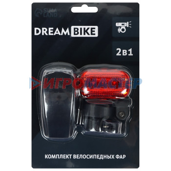 Запчасти и аксессуары для велосипедов Комплект велосипедных фонарей Dream Bike, JY-286+JY-289T