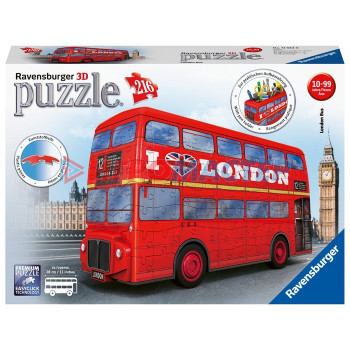 3D-пазл Ravensburger «Лондонский автобус», 216 элементов