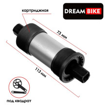 Каретка Dream Bike 73x115мм, 1.37"