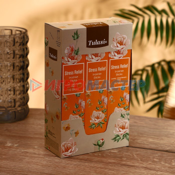 Благовония "Tulasi" 15 аромапалочек Stress relief