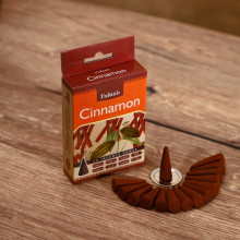 Благовония "Tulasi" 15 аромаконусов Cinnamon