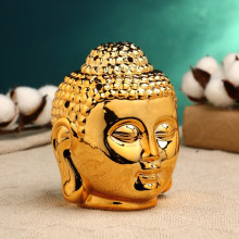 Подставка для благовоний "Будда" 12х10см, золото
