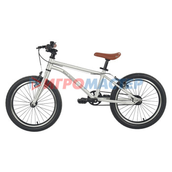 Велосипед 18" Maxiscoo Air Stellar, цвет серебро