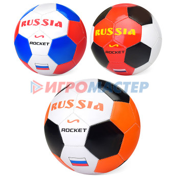 Мячи Футбольные Мяч футбольный ROCKET, PVC, размер 5, 280 г