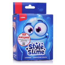Химические опыты Style Slime &quot;Голубой&quot;