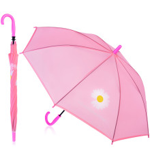 Зонт детский 00-0208 с ромашкой (45см.) розовый