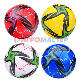 Мячи Футбольные Мяч футбольный 00-1821, размер 5, PVC, вес 310 г.