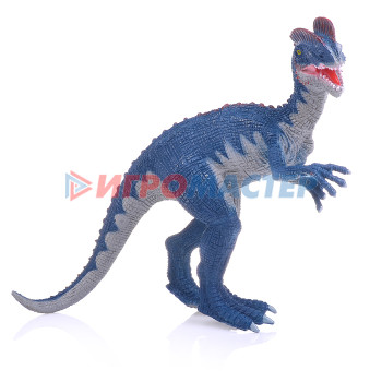 Наборы животных ПВХ Динозавр &quot;Дилофозавр&quot; 26*9*18см, хэнтэг в пакете