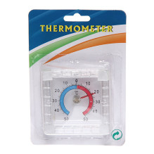 Термометр оконный биметаллический квадратный, -50+50С, блистер