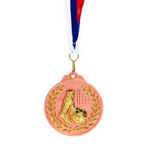 Медаль "Футбол" - 3 место (6,5см, два цвета)