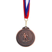 Медаль "Лыжи"- 3 место (6,5см)