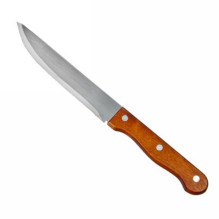 Нож кухонный "НЕРЖ" 14,5см с деревянной ручкой Zhou yang zuo