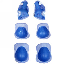 Защита комплект универсальный KL-221 (колени,локоть,кисть,4-7 лет) цв.синий