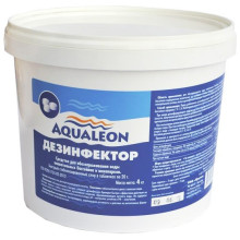 Средство для обеззараживания воды в бассейнах Aqualeon DB1.5T в таблетках по 20 г, быстрый (банка,1,5 кг)