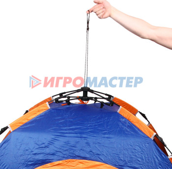 Палатка туристическая Катунь-2 однослойная, зонтичного типа, 200*150*110 см