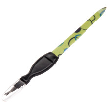 Пилка для ногтей металлическая с триммером на блистере "Галант", цвет ручки микс матовый, цвет пилки микс,16,5см