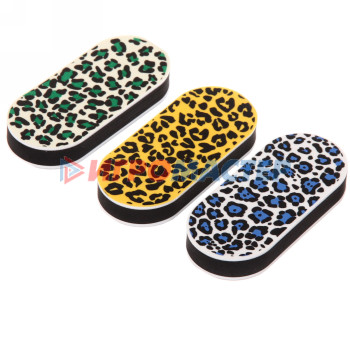 Полировка для ногтей в пакете "Леопард", цвет микс, 9*4см
