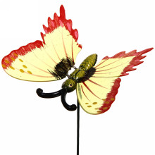 Фигура на спице "Бабочка блестящая" 13*60см для отпугивания птиц