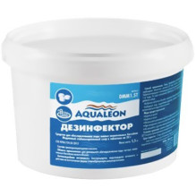 Комплексное средство для дезинфекции воды в бассейне Aqualeon DKM1.5T в таблетках по 20 гр. (банка,1,5 кг)
