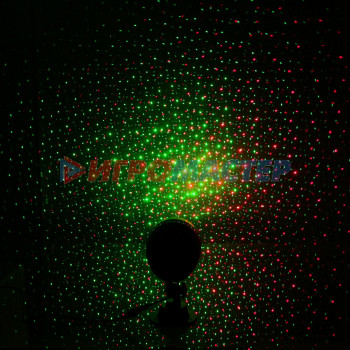 Световой прибор Лазер, 1 картинка, корпус пластик (220V)