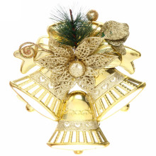 Украшение новогоднее "Колокольчик звонкий" 18,5 см, золото