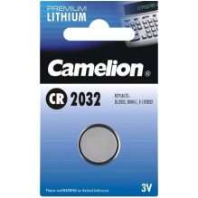 Батарейка литиевая дисковая Camelion CR2032 (блистер, 1 шт)