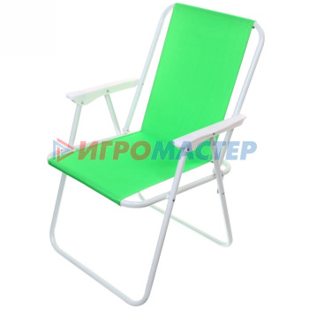 Шезлонги, стулья, кресла, скамейки Стул 50*47*77см "Отдых" складной, зелёный ДоброСад