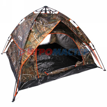 Палатка туристическая Печора-3 двухслойная, зонтичного типа, 200*200*145 см хаки