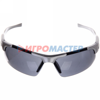 Очки солнцезащитные спортивные "SPORT Style", цвет серебро