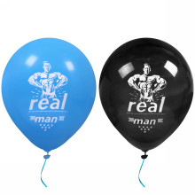 Воздушные шары 25 шт, 10"/25см "Real MAN", (микс)