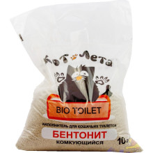 Наполнитель для кошачьего туалета "КотЛета" Бентонит 10л