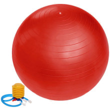 Фитбол Sportage 65 см 800гр с насосом, красный
