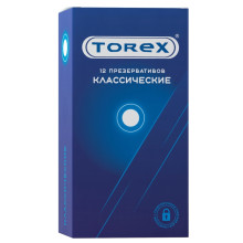 Презервативы TOREX латексные классические (12 шт/уп)