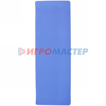 Коврик для йоги 7 мм 61х183 см "Легкость", синий