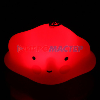 Брелок светящийся "Добрый сон-Облачко" LED с датчиком прикосновения