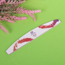Пилка для ногтей наждачная в пакете "Professional - Gradient" абр. 150/150, полумесяц, цвет в ассортим., 17,8*2,8см